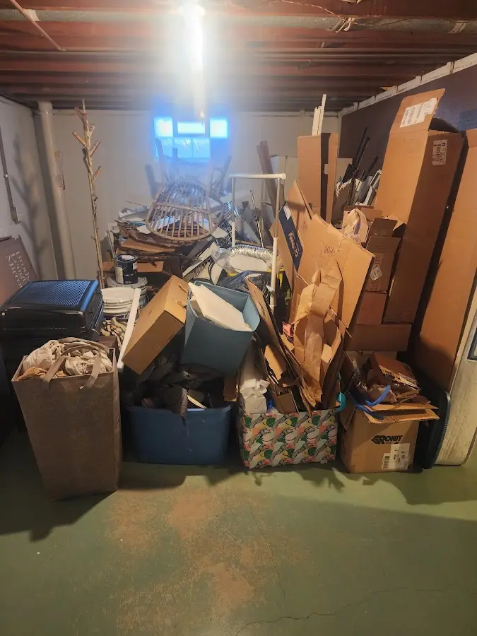 Roll-off dumpster container at job site for Construction Dumpster Rental in Humboldt